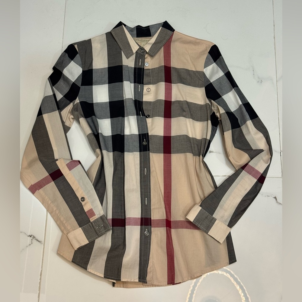 Burberry Multicolor Checkered Shirt